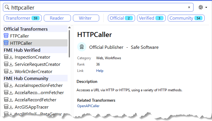 HTTPCaller in Quick Add